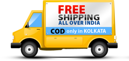 Free shipping, COD only in Kolkata, FREE SHIPPING ALL OVER INDIA