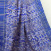 blue tussar saree