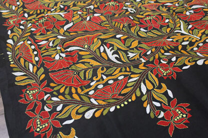hand kantha saree, bengal hand kantha saree
