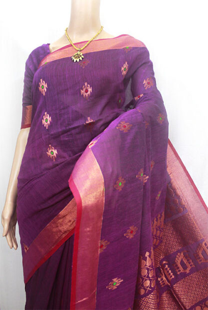 pure cotton banarasi saree