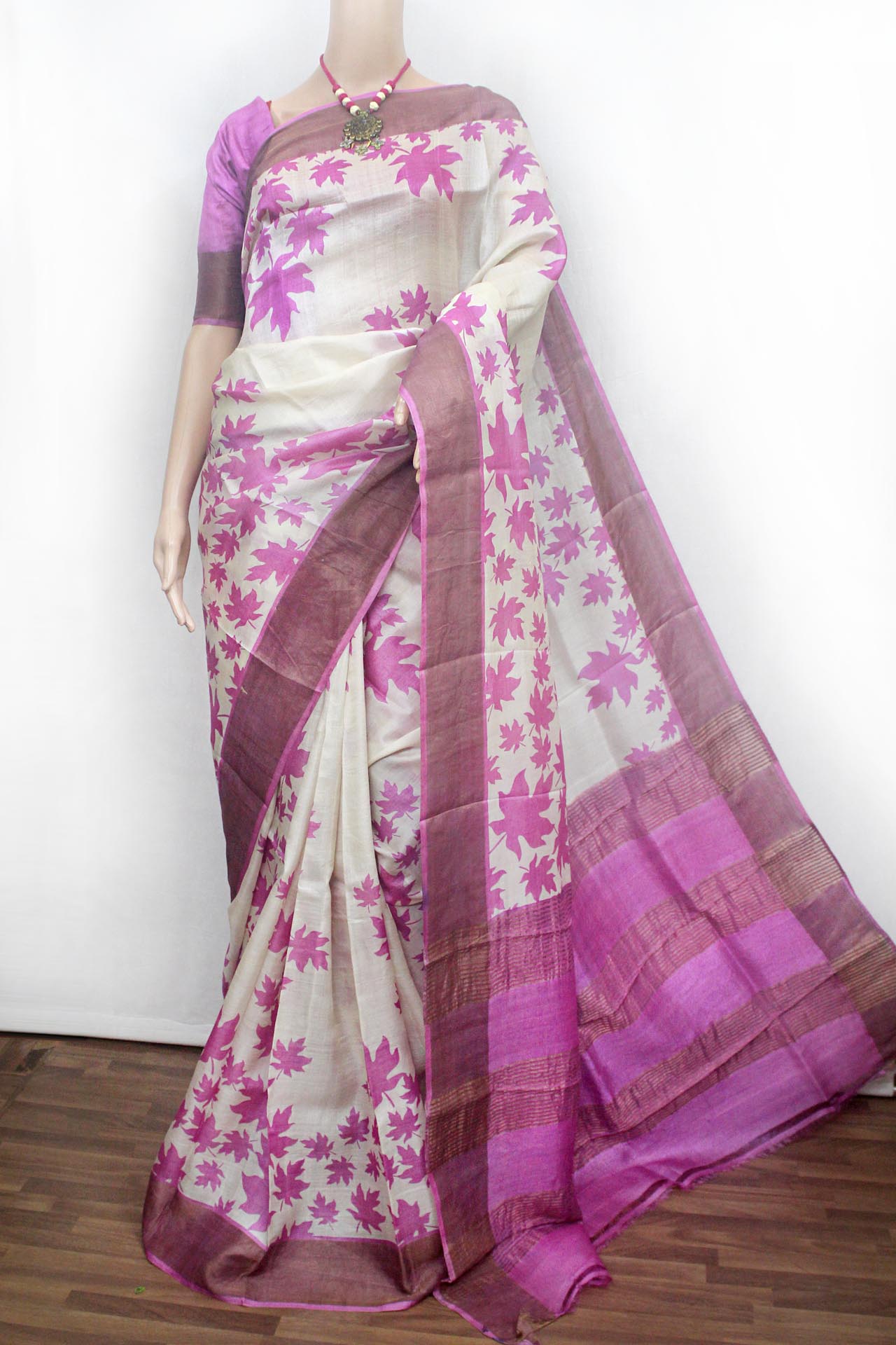 Light Pink Ghicha Tussar Silk Saree – Parinita Sarees and Fashion-cacanhphuclong.com.vn