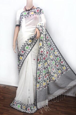 cotton handloom jamdani saree