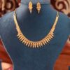 chatai gold plated bridal necklace set
