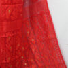 Red Self Soft Jamdani Saree (TD0716) - Image 3