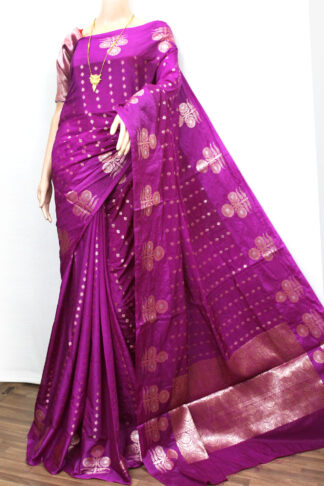 benaras handloom saree, purple benarasi handloom, purple Banarasi Saree